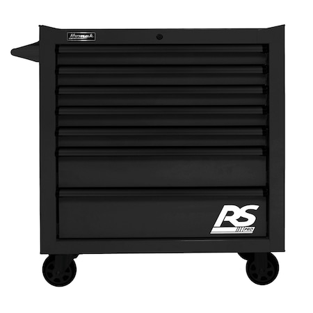 Homak 36in RS PRO 7 DWR ROLLING CABINET-BLACK BK04036070